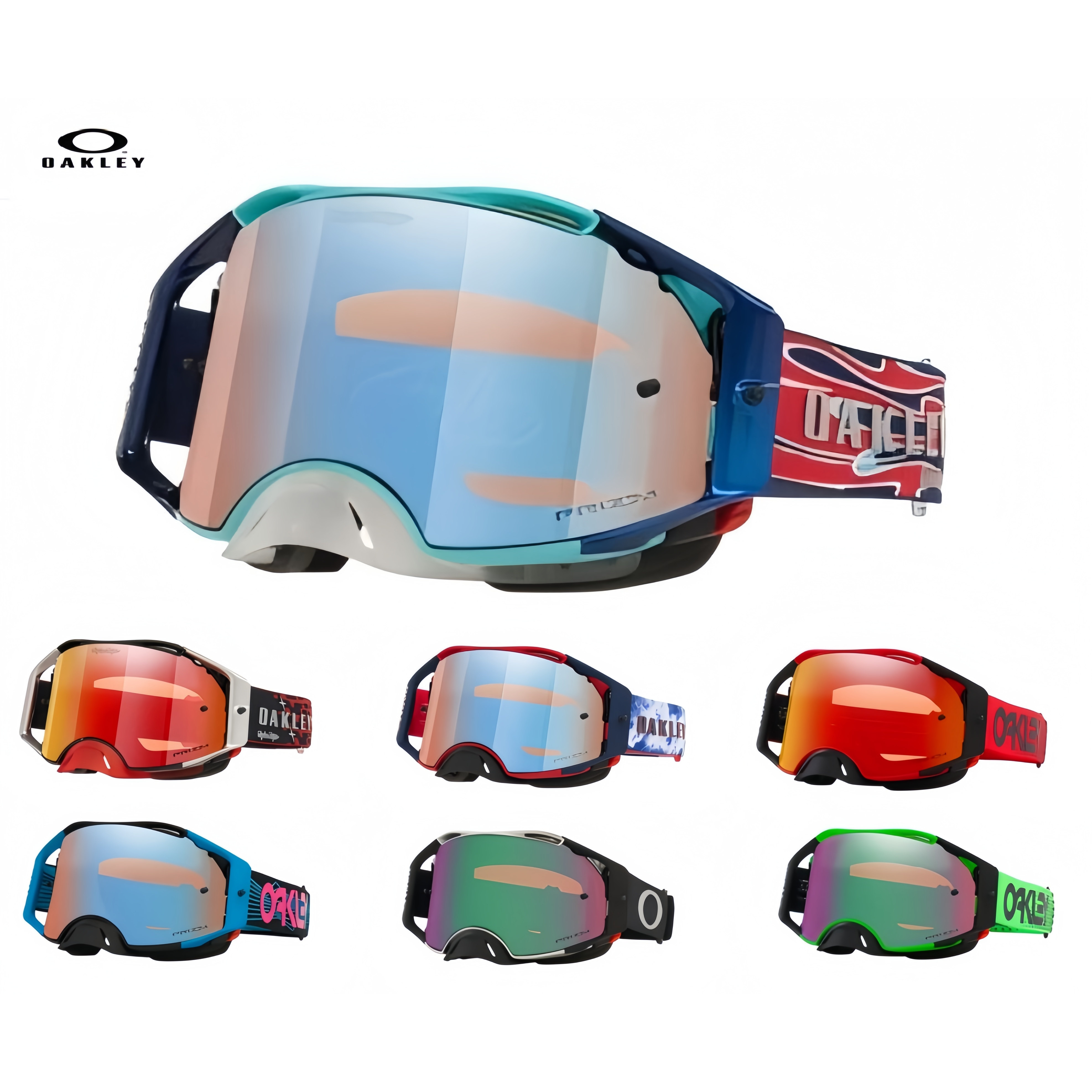 Oakley欧克利骑行风镜越野摩托山地车速降护目镜男女风镜现货