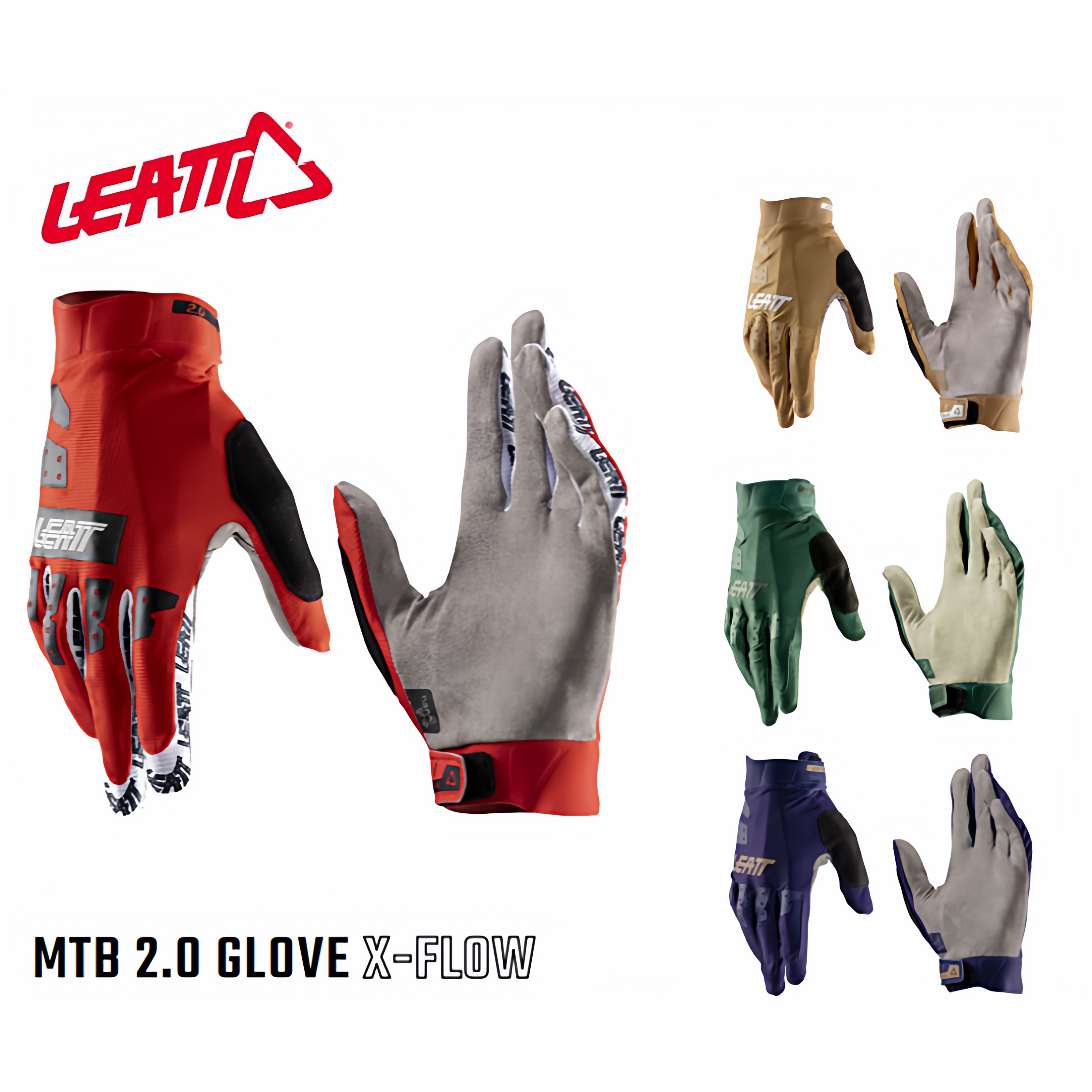 自行车LEATT手套2.0骑行速降山地车手套DBX2.0冬季薄款骑行手套