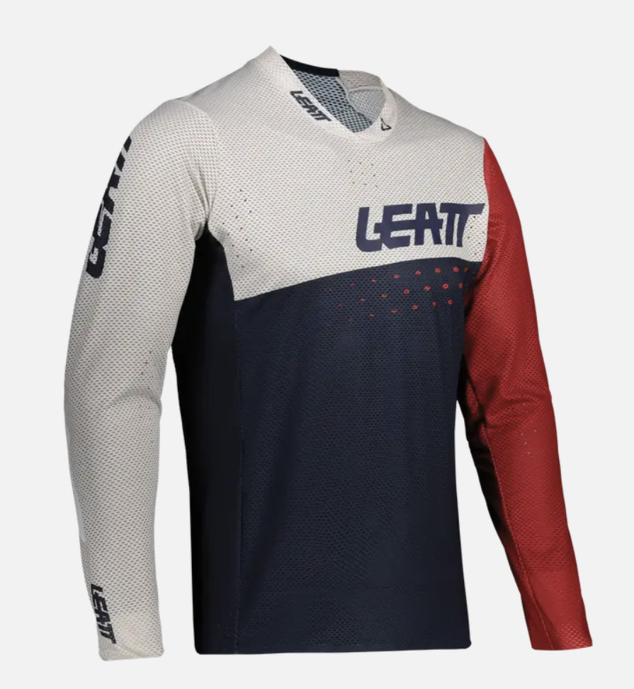 2021新款红色通用款LEATT DBX40骑行服速降DH 全山地AM上衣短裤