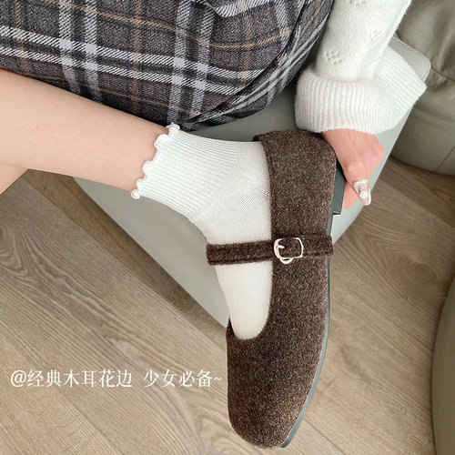 花边袜子女夏季薄款短袜