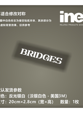 死亡搁浅/BRIDGES公司/电动痛汽车贴纸摩托笔记电脑行李箱贴IE125