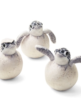 日本进口可爱出壳小海龟玩偶小包芬理希梦YOUMORE女士儿童礼物