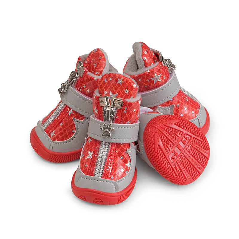 包邮正品特价佳美乐XB2417 2024冬季新款宠物保暖棉鞋