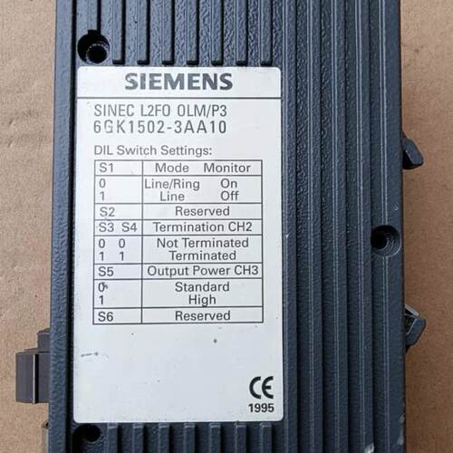 议价6GK1502-3AA10 SINECL2FO OLM/P3光纤通讯模块6GK1 502-3AA10