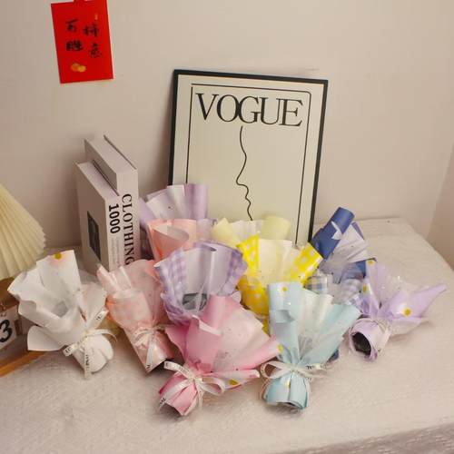 成品花壳空包装迷你花束diy材料