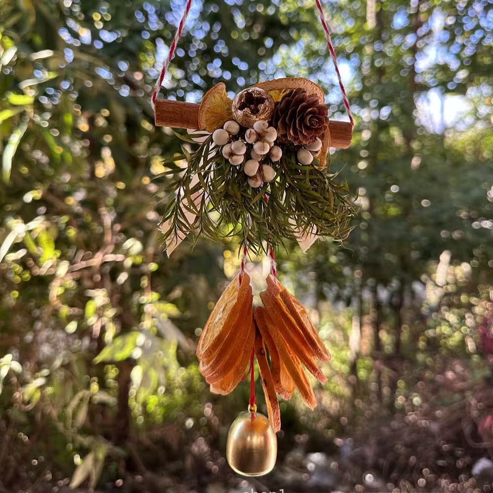 心想事橙橘子干花手作DIY车载挂