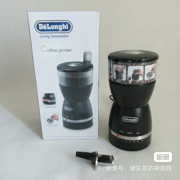 港版现货  Delonghi/德龙 KG49家用电动咖啡磨豆机研磨磨粉机