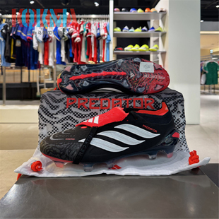 Adidas阿迪达斯Predator Elite猎鹰超高端FG长钉鞋舌足球鞋JS0375