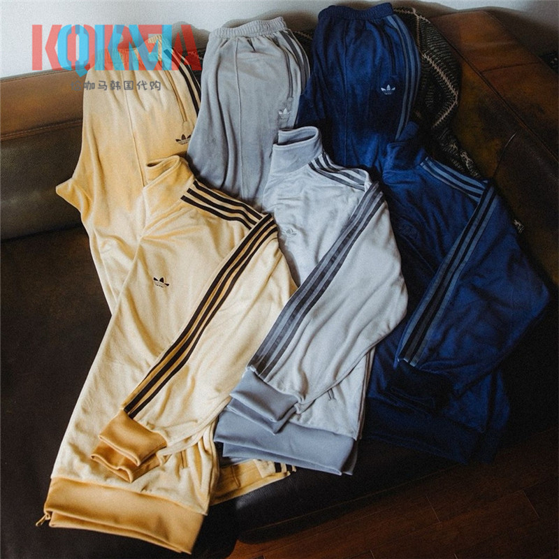 Adidas男女Beckenbauer丝绒外套