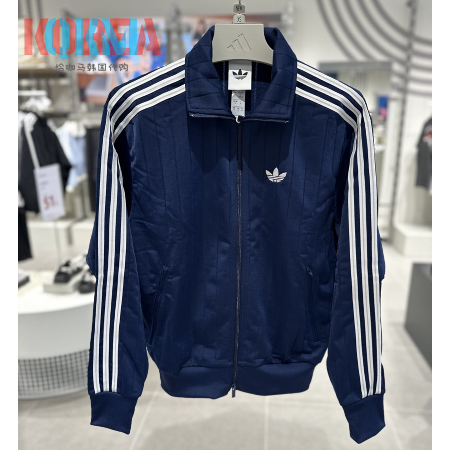 阿迪达斯美式复古休闲运动外套