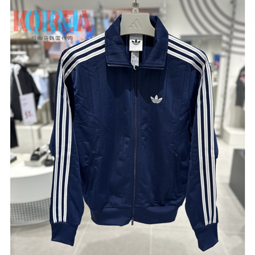 阿迪达斯美式复古休闲运动外套