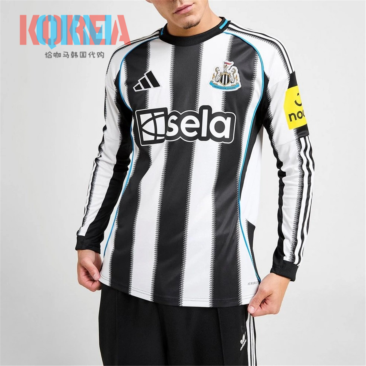 Adidas纽卡斯尔联运动球衣长袖