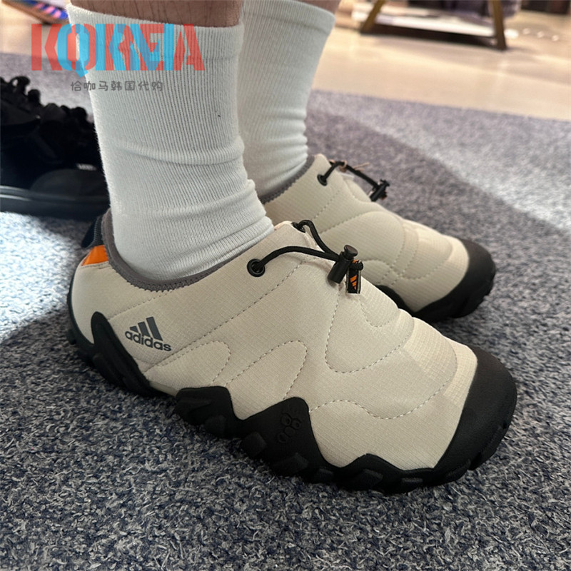 阿迪达斯男女保暖休闲面包鞋棉鞋