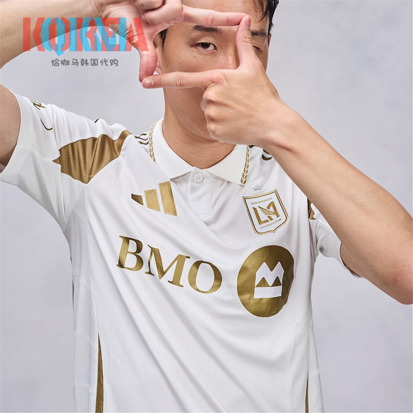 阿迪达斯LAFC25/26客场足球球衣