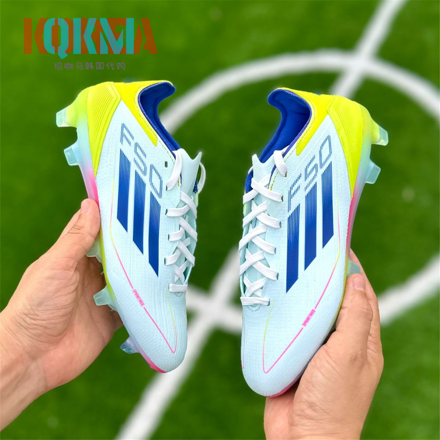 Adidas阿迪达斯FG长钉运动足球鞋