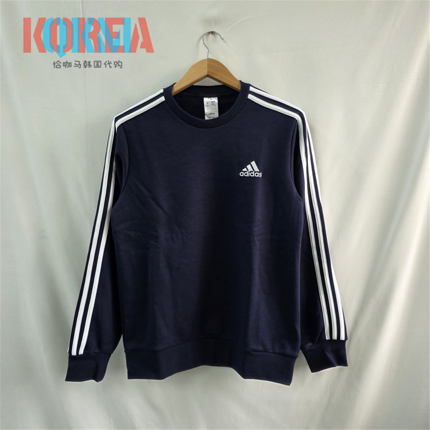 阿迪达斯Adidas复古经典长袖卫衣