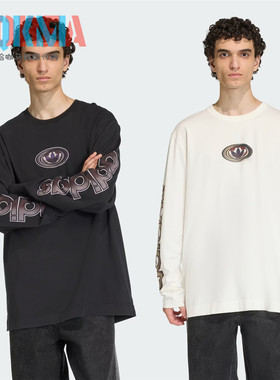 阿迪达斯Adidas三叶草男女美式复古休闲运动卫衣长袖KS6860KS6859