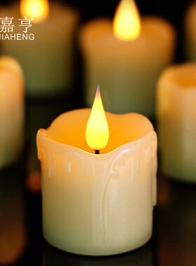 遥控电子蜡烛灯、仿流泪水滴灯