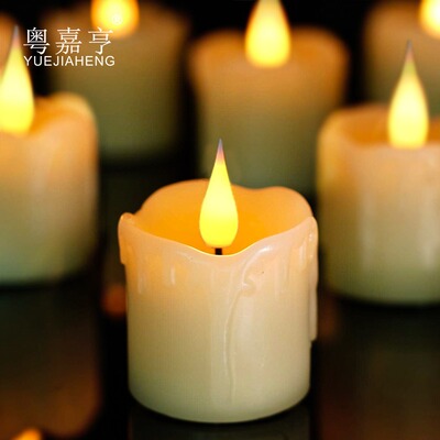 遥控电子蜡烛灯、仿流泪水滴灯