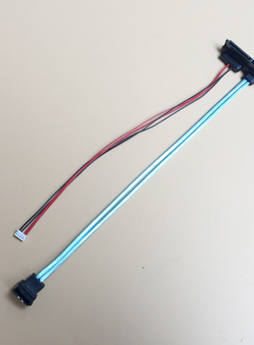 英特尔NUC8电源线数据一体线小5pin1.25接口SATA线正弯反弯改装线