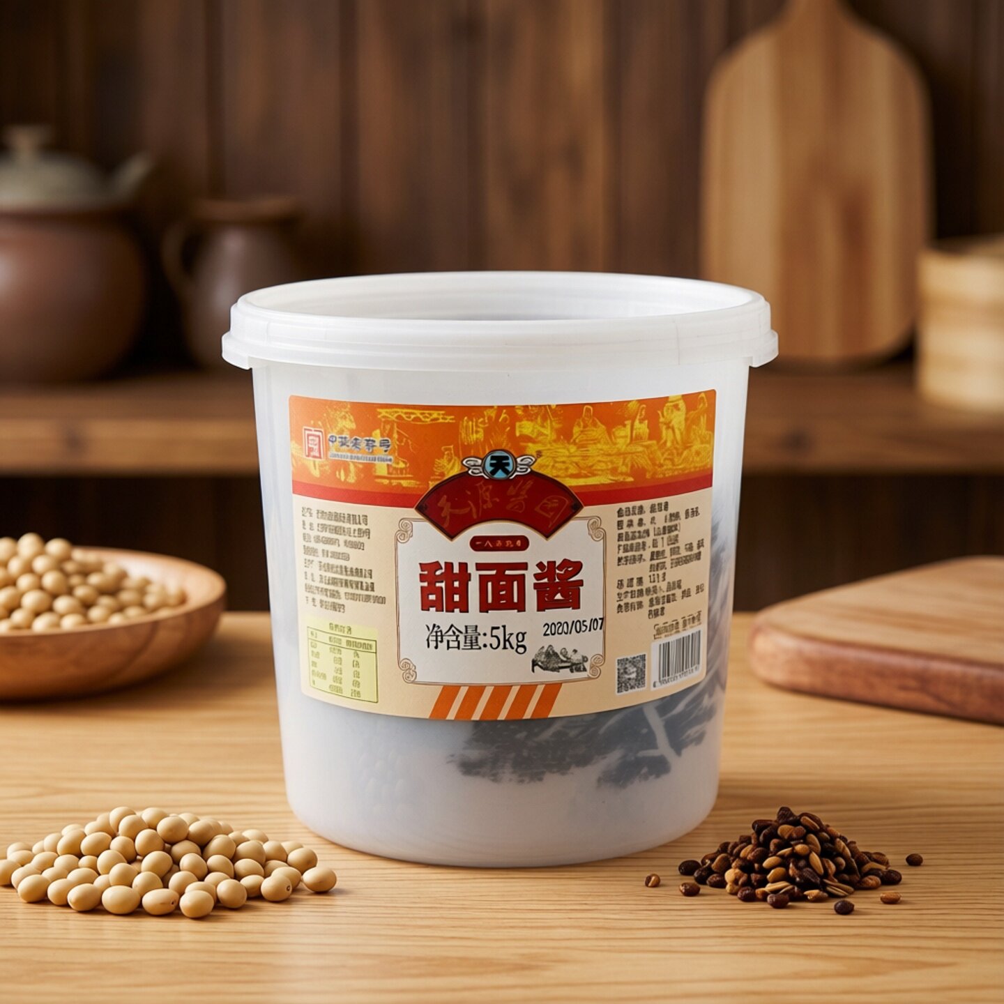 北京天源酱园烤鸭甜面酱黄酱杂酱