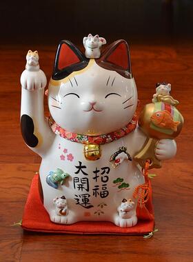 招财猫摆件开业乔迁礼品生日礼物