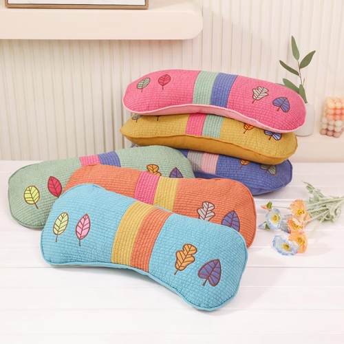 纯棉枕头纳米PE管防螨抗菌可水洗