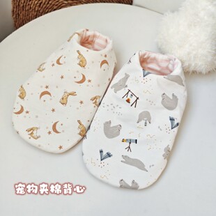 宠物服猫咪狗狗小型犬纯棉背心夹棉保暖款秋冬衣服加厚柔软马甲