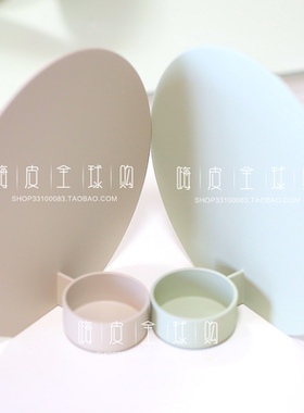 MENU丹麦进口 影子烛台 蜡烛台影子烛台绿色驼色 简约4749469清仓