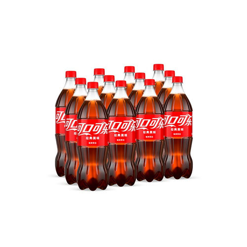 可口可乐含糖可乐1L*12雪碧、芬达全塑包