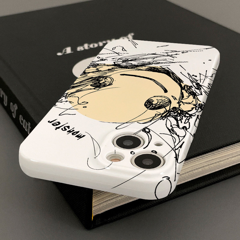 herher ◆  速写小恶魔英文    ◆ mobile case