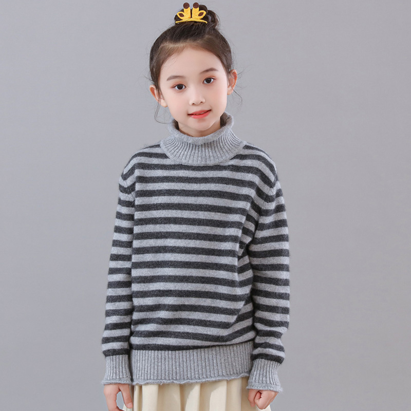 断码清仓大促销纯羊绒儿童男童女童羊绒毛衣背心条纹马甲针织开衫