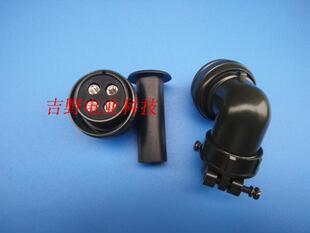 航空插头4芯 MS3108B 22-22S4孔 松下/安川伺服电机插头MR-PWCNS5