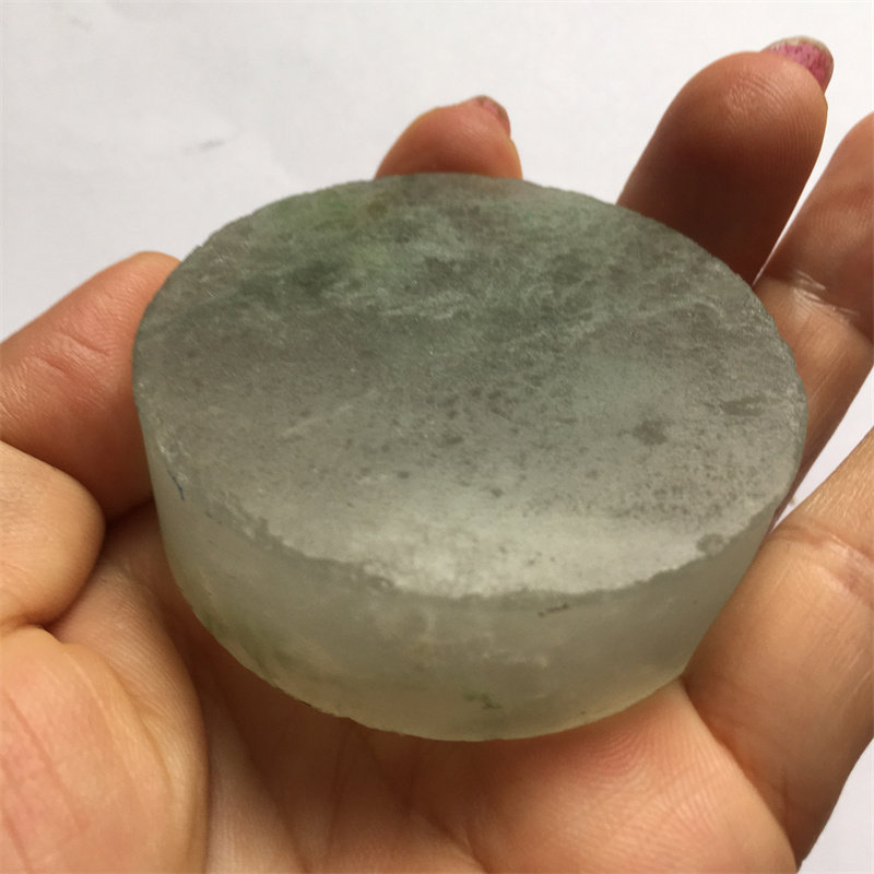 高冰玻璃种飘花水沫子手镯心毛料高品质钠长石原石明料珠子无事牌