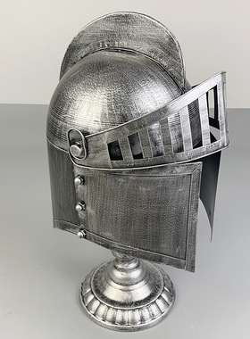 中世纪古罗马武士头盔面具装饰品