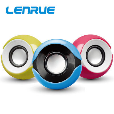 lenrue办公面电脑迷你usb桌音箱