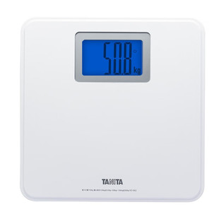 日本TANITA 662 百利达电子健康秤蓝色背光灯家用人体称体重秤HD