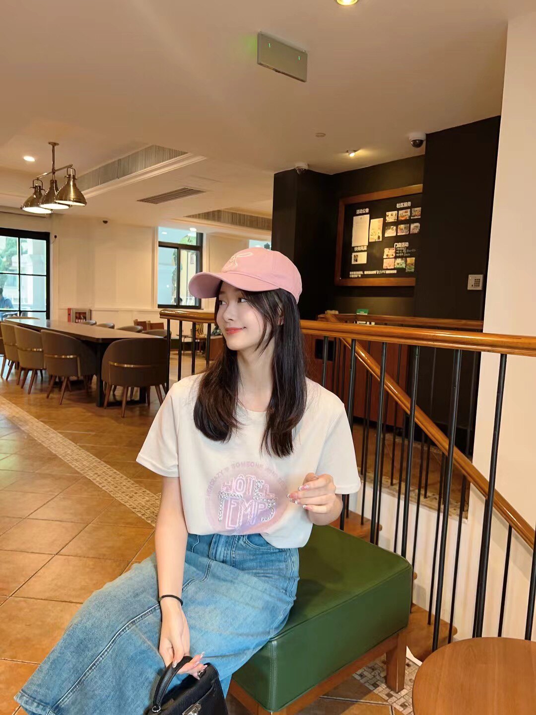 魔衣橱MYC初夏新款韩版立体重工钉珠短袖纯棉女T恤小众上衣M9915