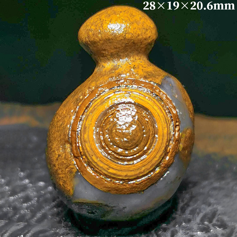 内蒙古 阿拉善天然天眼睛石原石奇石缠丝花眼玛瑙 戈壁 筋脉 糖心