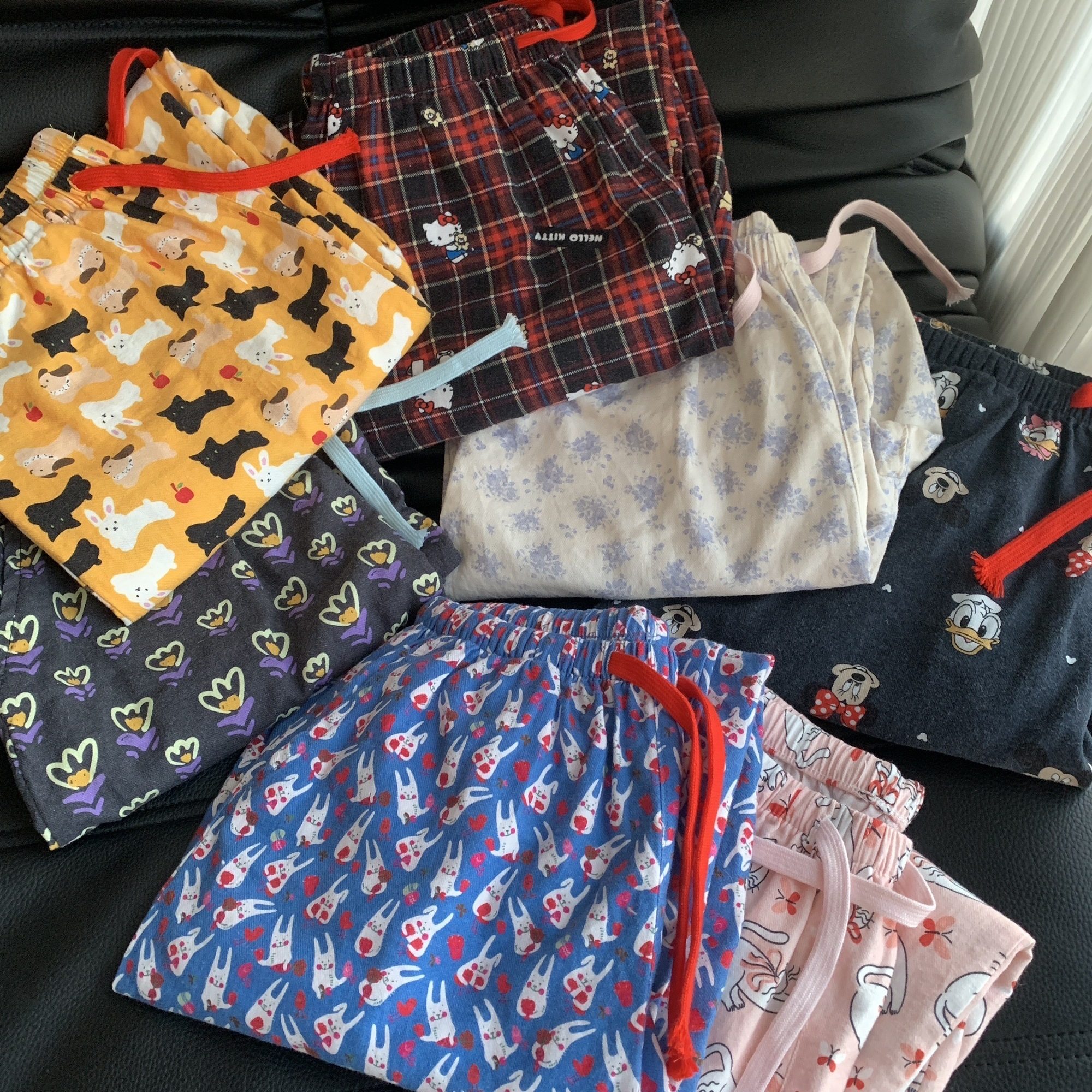 100%棉！全棉秋冬磨毛长裤女可爱家居裤宽松有口袋睡裤可外穿,女士内衣/男士内衣/家居服,睡裤/家居裤,淘宝优惠券,粉丝福利购,淘宝优惠卷