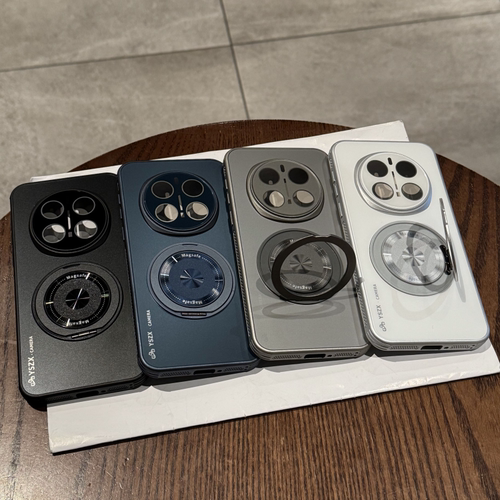 【沄衫甄选】适用荣耀magic7pro手机壳新款磁吸360°旋转支架全包防摔镜头magic8支点保护套磨砂高级感全包镜