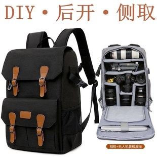 现货速发单反相机包双肩摄影包防水防盗户外15.6电脑