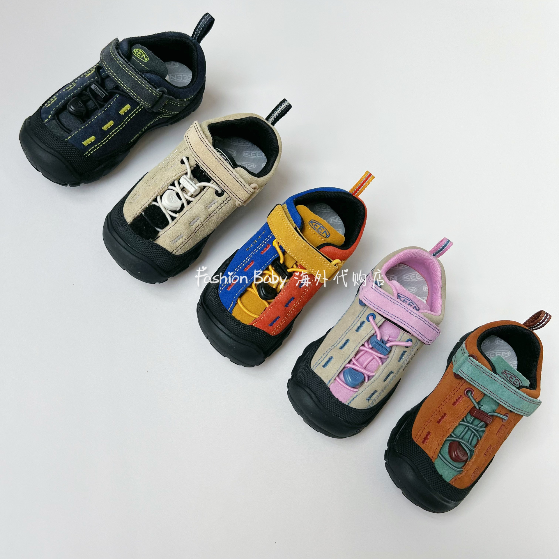 日本购入 Keen jasper儿童鞋户外运动休闲鞋男女童日系耐磨登山-封面