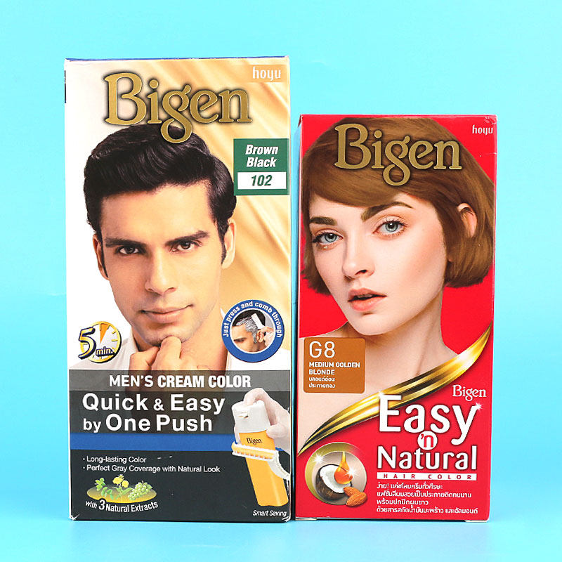 泰国BIGEN轻松自然快速遮白发美发剂