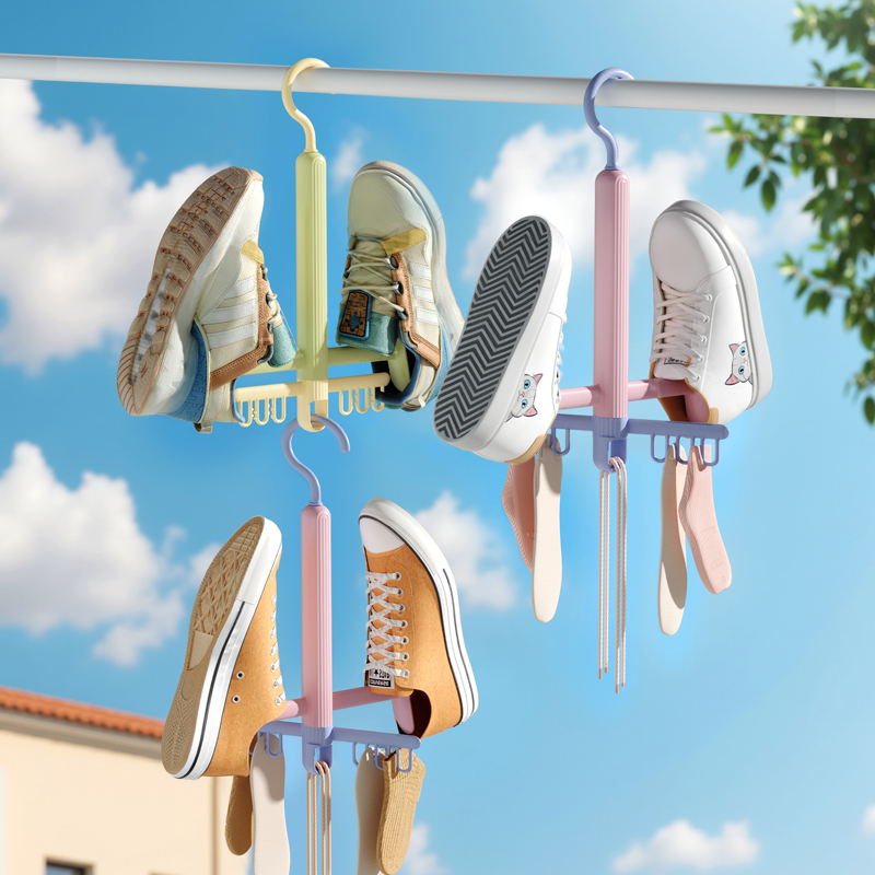 晾晒鞋架室内阳台挂鞋晾鞋架神器