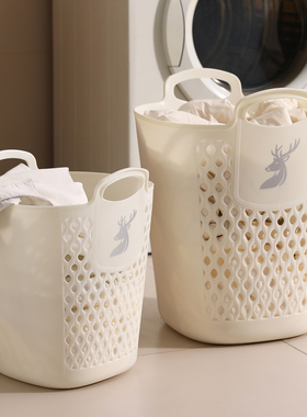 脏衣篓洗衣篮脏衣服收纳筐浴室大号塑料卫生间装衣物桶污衣篮家用