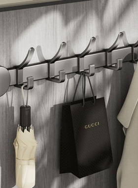 吸盘门后挂钩强力粘胶免打孔强力承重置物架钩子入户门挂衣架收纳