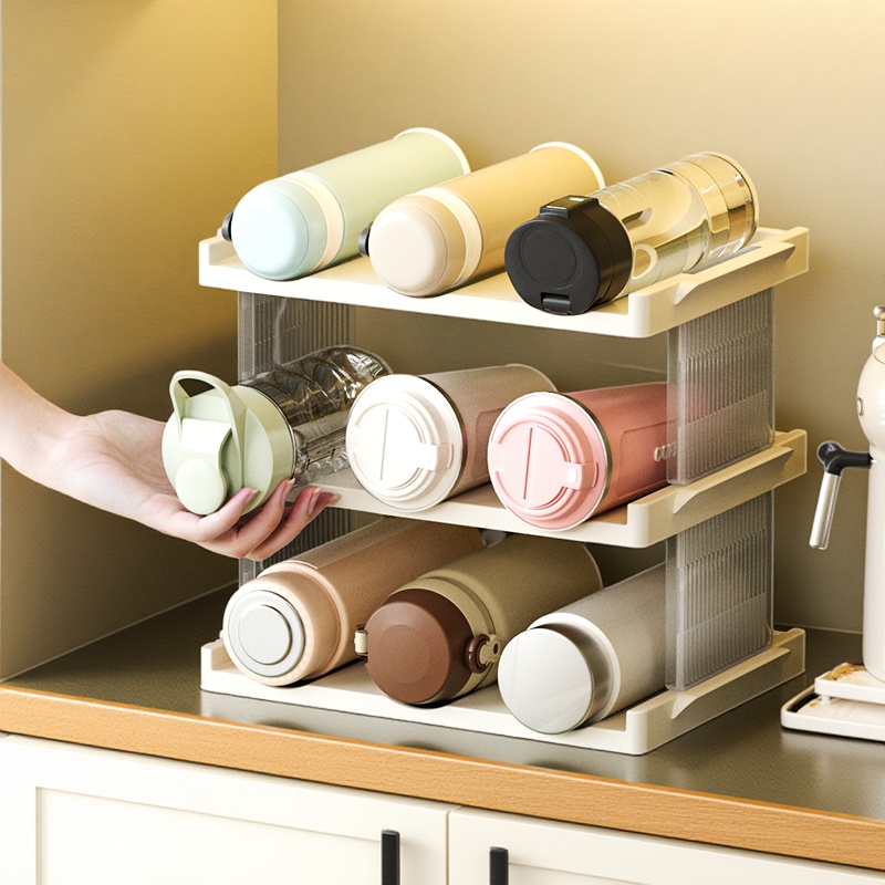 杯子收纳置物架桌面杯架子多层