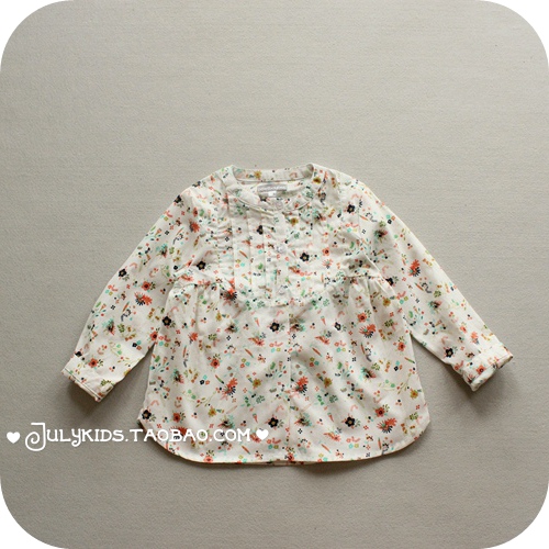 Chemise fille à manche longue - Ref 2084447 Image 1