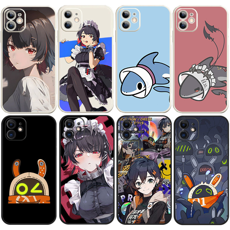 绝区零手机壳适用苹果17/16/15艾莲乔鲨鱼妹14plus邦布13铃玲iphone12promax莱卡恩11硅胶xr朱鸢xsmax可琳哲